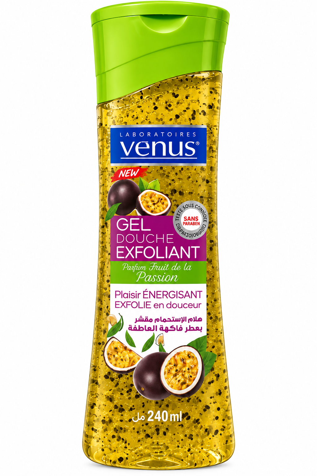 Gel douche exfoliant VENUS - Passion