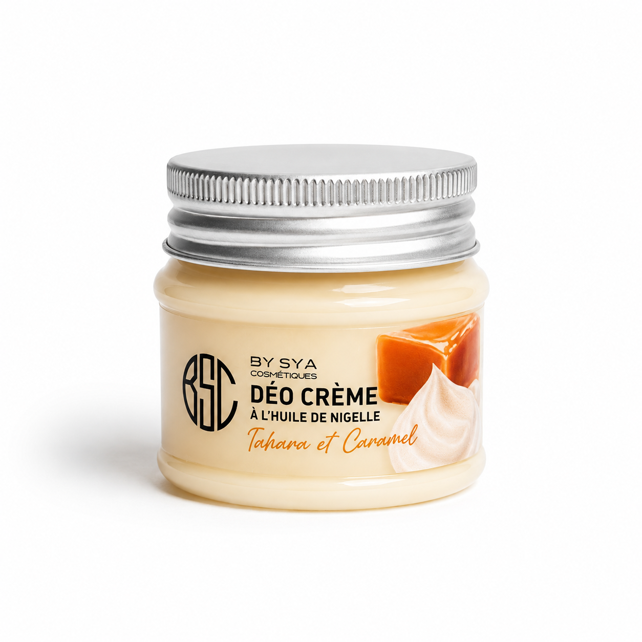DÉO CRÈME à l’huile de nigelle - parfum TAHARA &amp; CARAMEL